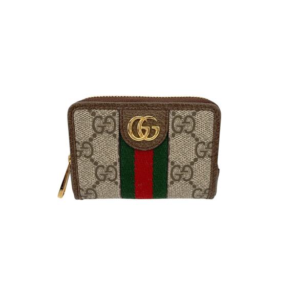 GUCCI GG Supreme Monogram Web Playing Card Case Wallet - Picture 1 of 11